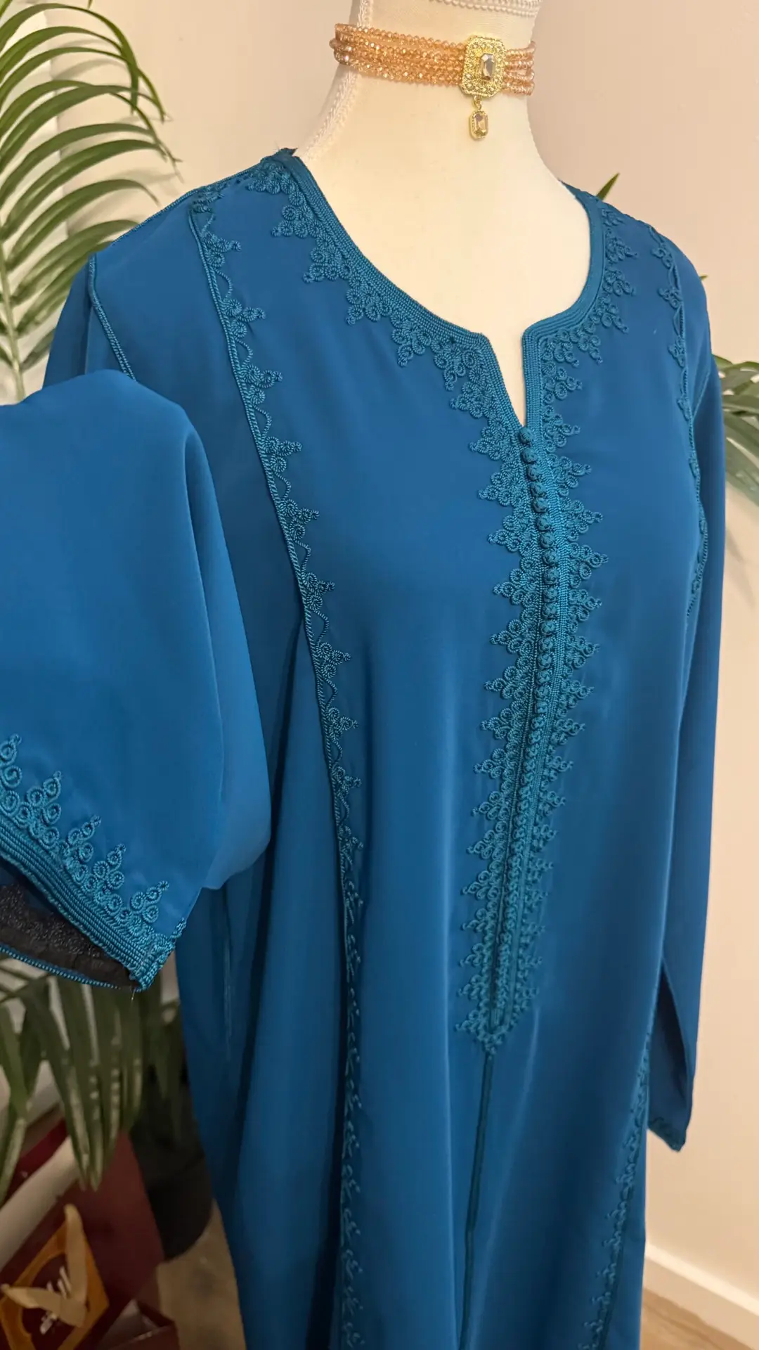 simple caftan blue simple caftan blue