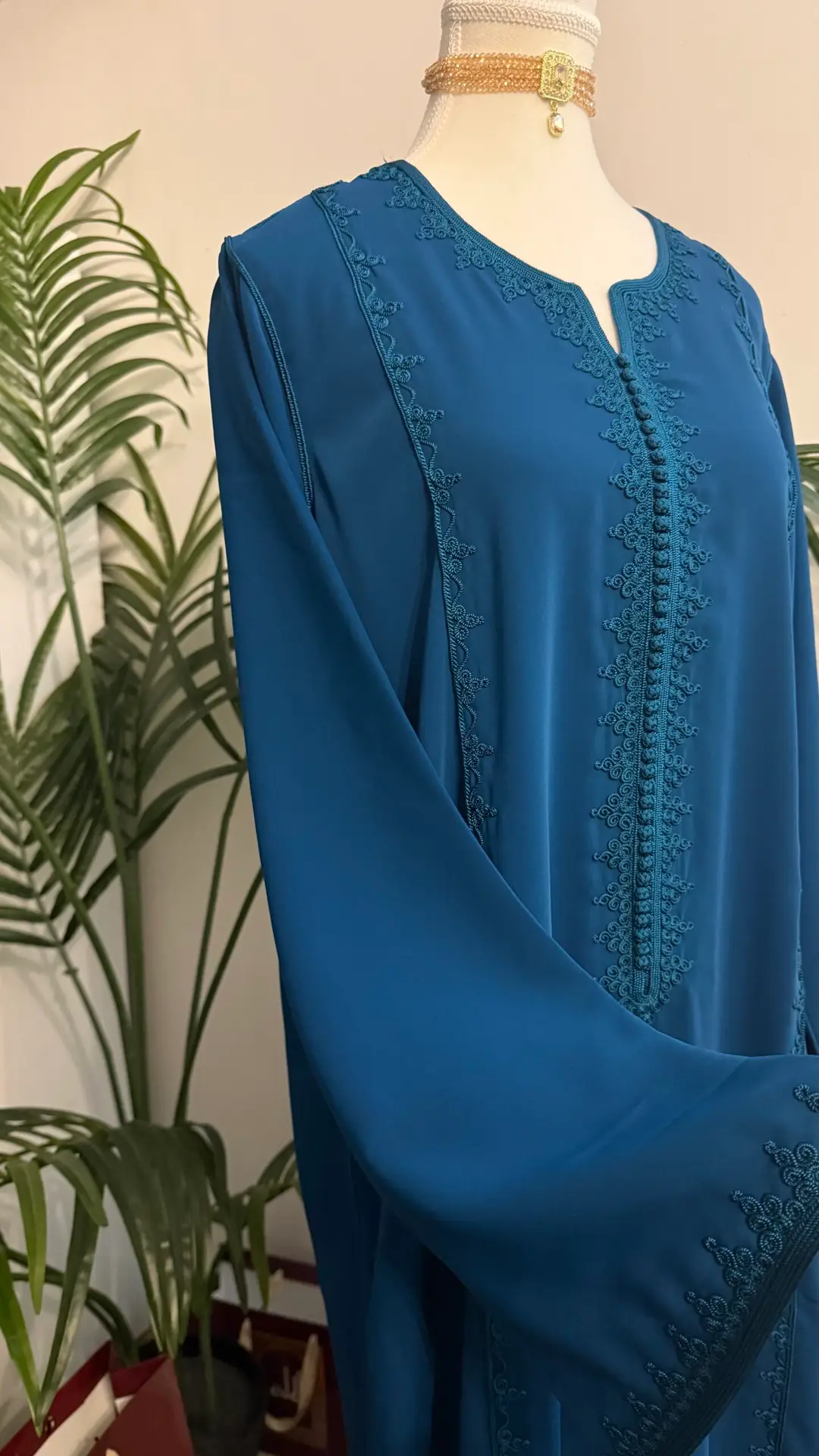 simple caftan blue simple caftan blue