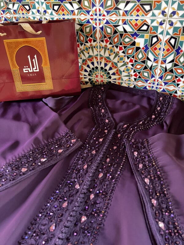 purple emerald caftan