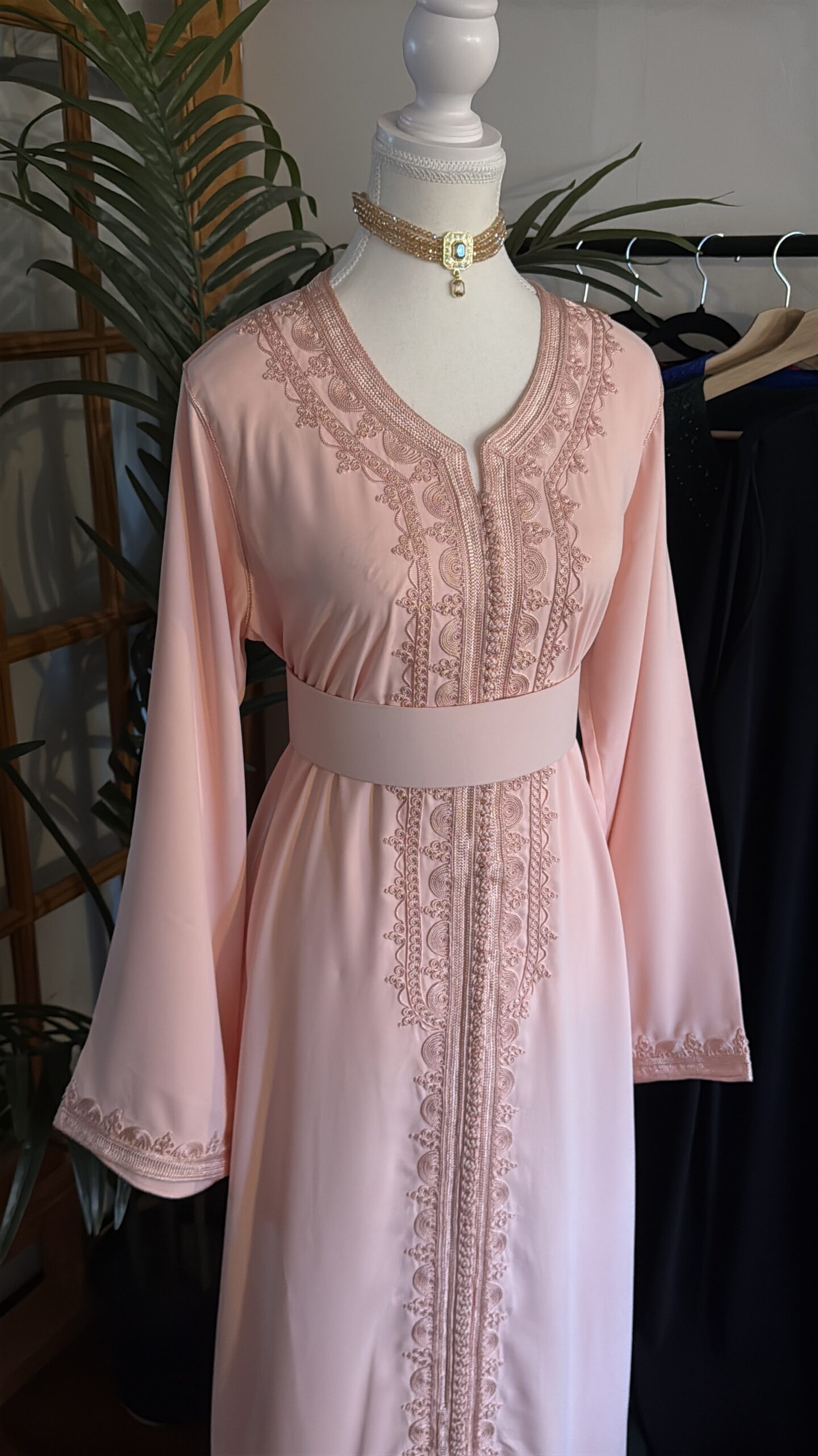 dusty pink caftan dusty pink caftan