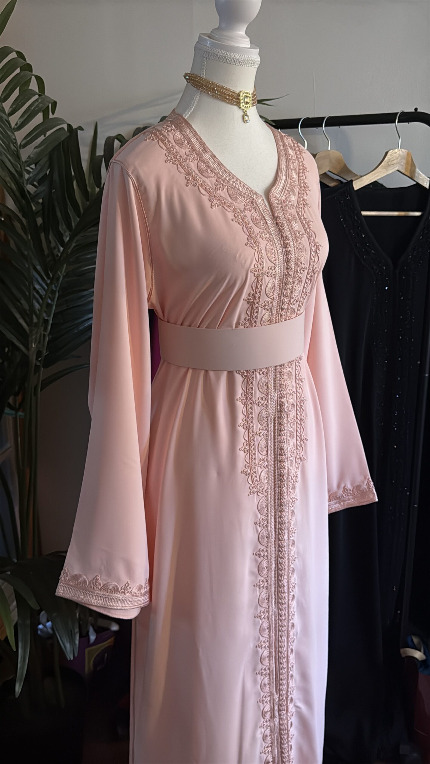 dusty pink caftan dusty pink caftan